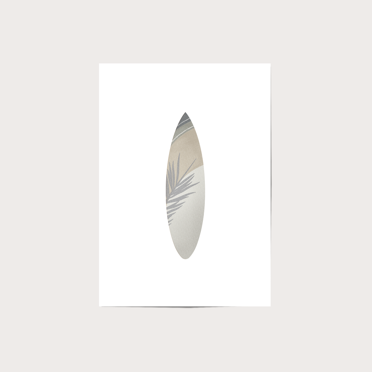 Beach - Surfboard