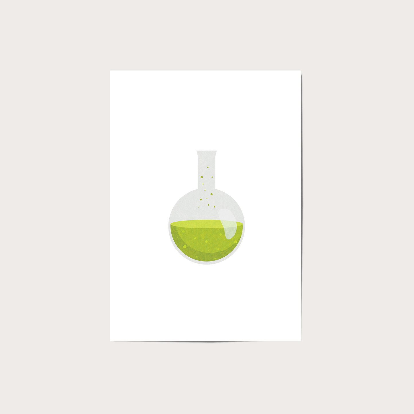 Science - Test Tube Green