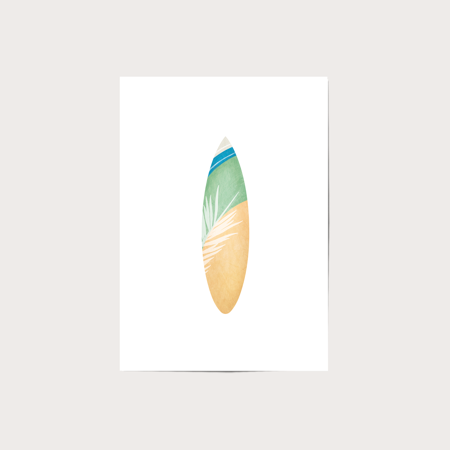 Beach - Surfboard