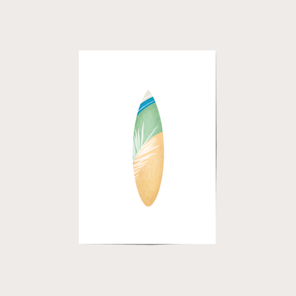 Beach - Surfboard