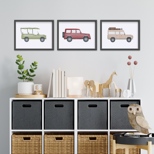 Safari Vehicles - Set