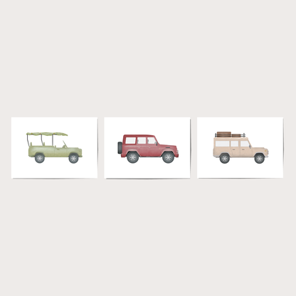 Safari Vehicles - Set